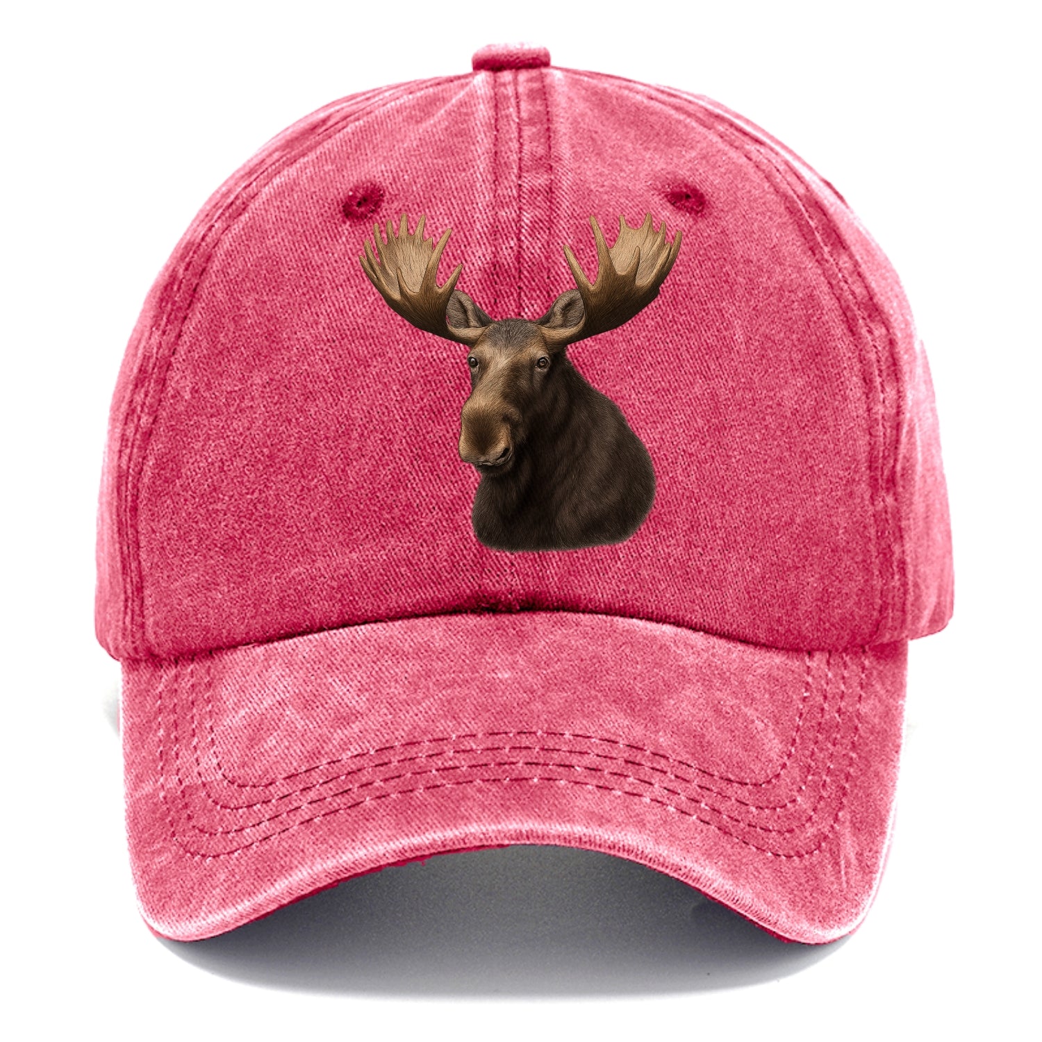 moose portrait design Hat
