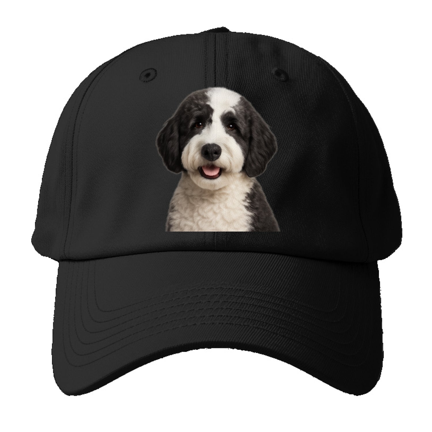 sheepadoodle portrait design Hat