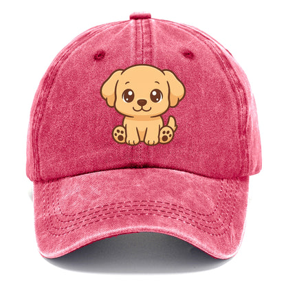 golden-retriever-pure-joy Hat