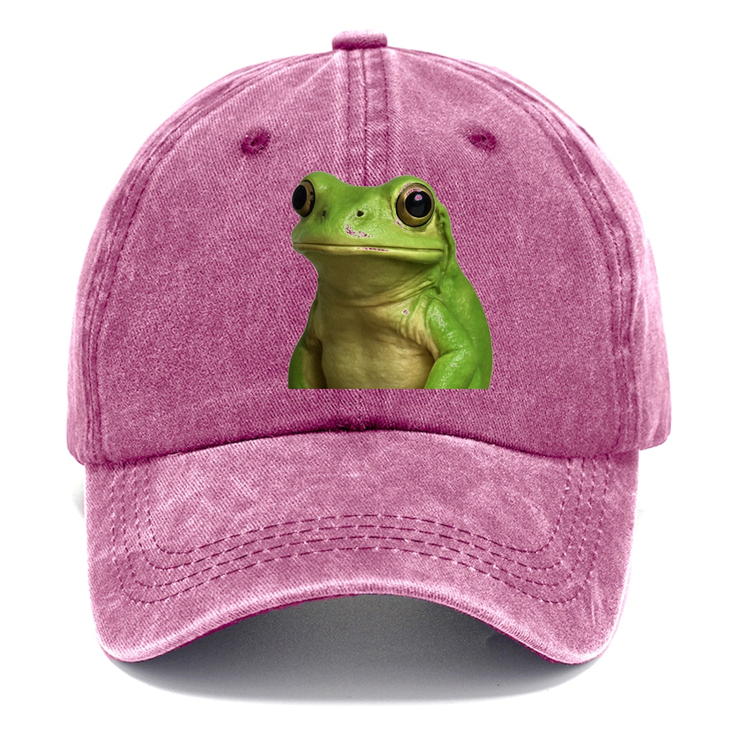 frog portrait design Hat