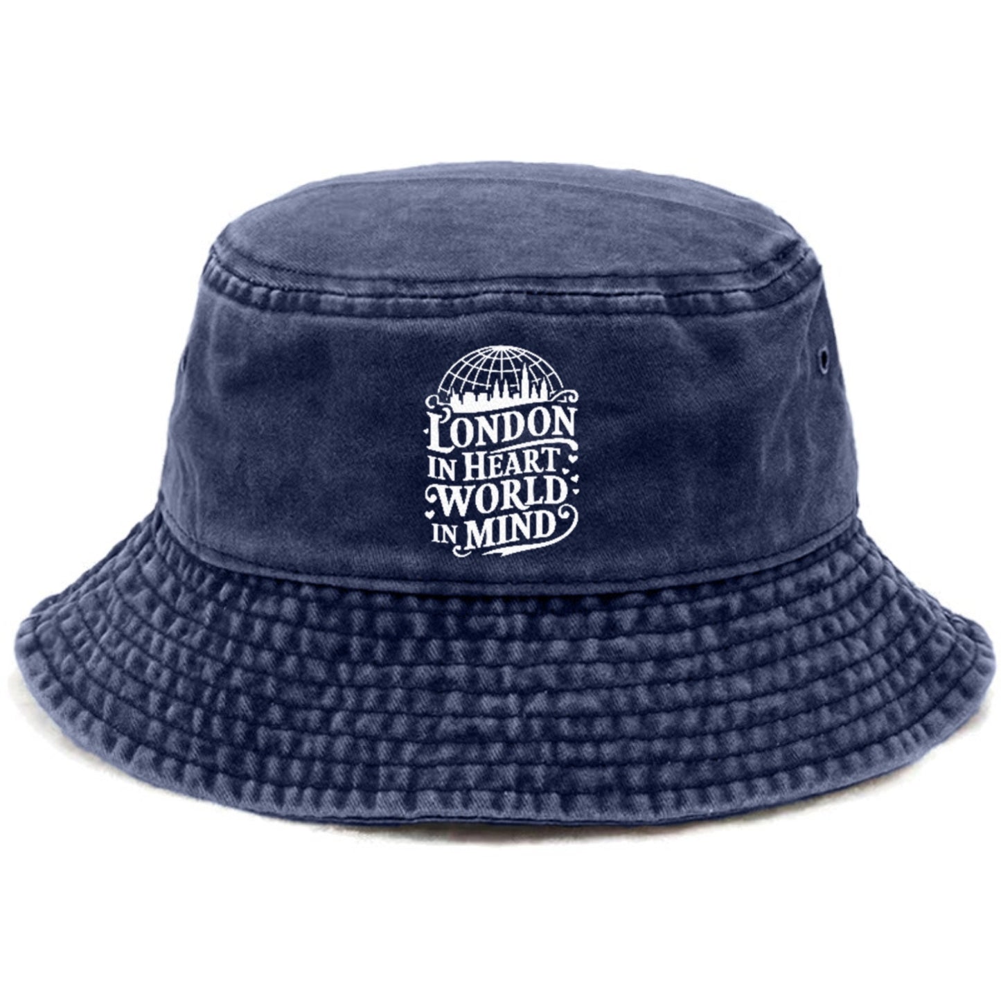 london in heart world in mind Hat