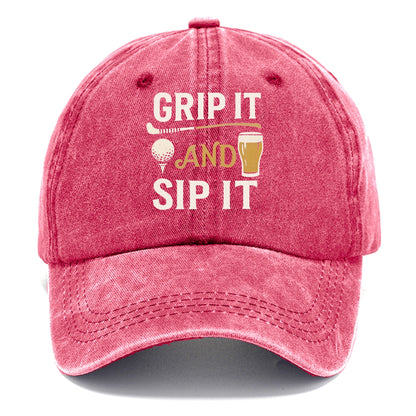 grip it and sip it Hat