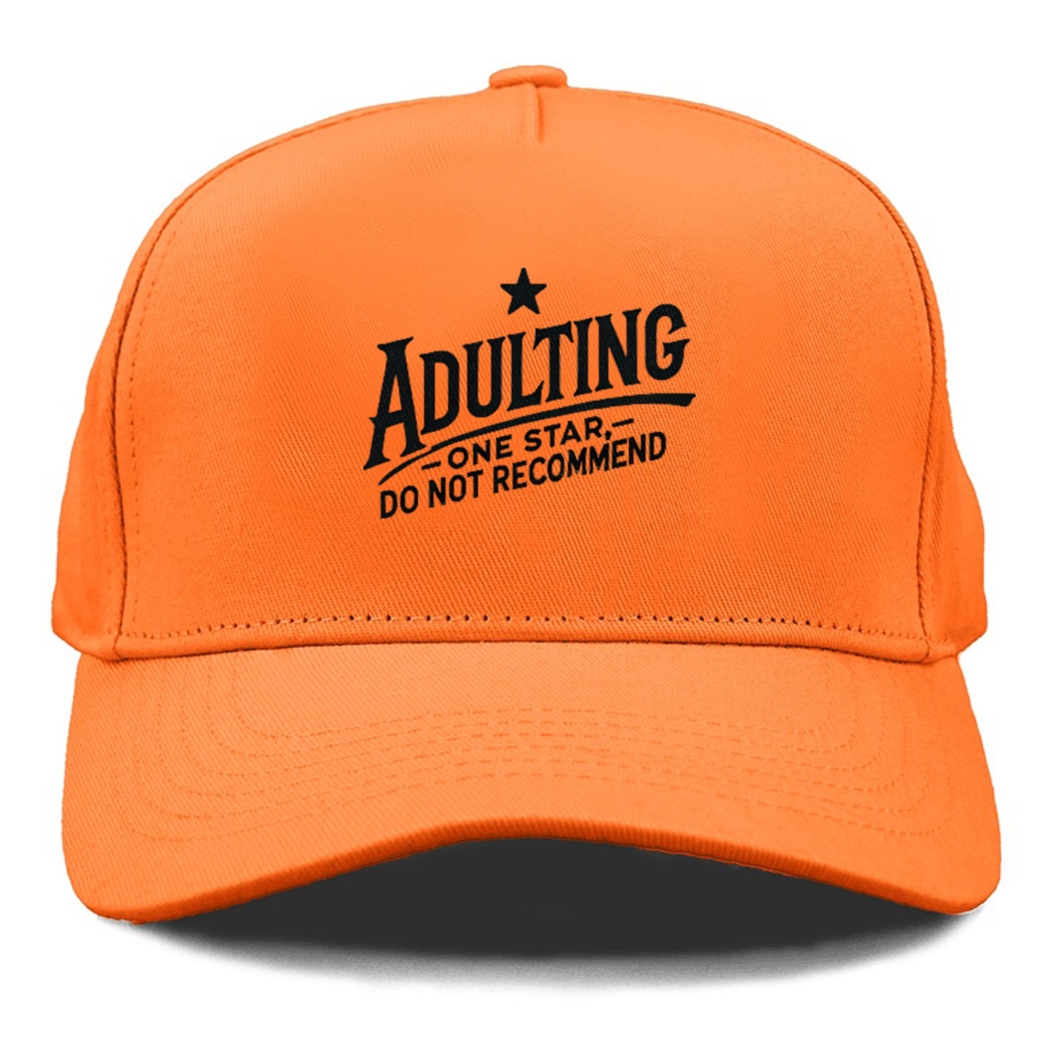 adulting one star do not recommend Hat