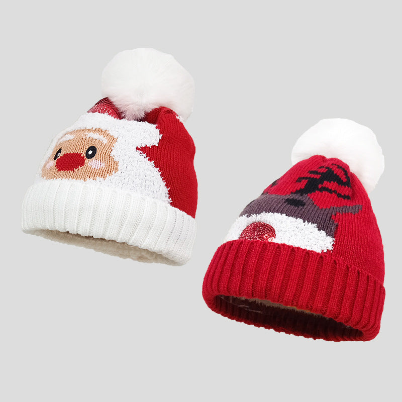 Cozy Christmas Knit Hats: Santa, Elk & Snowman Additional Image 10