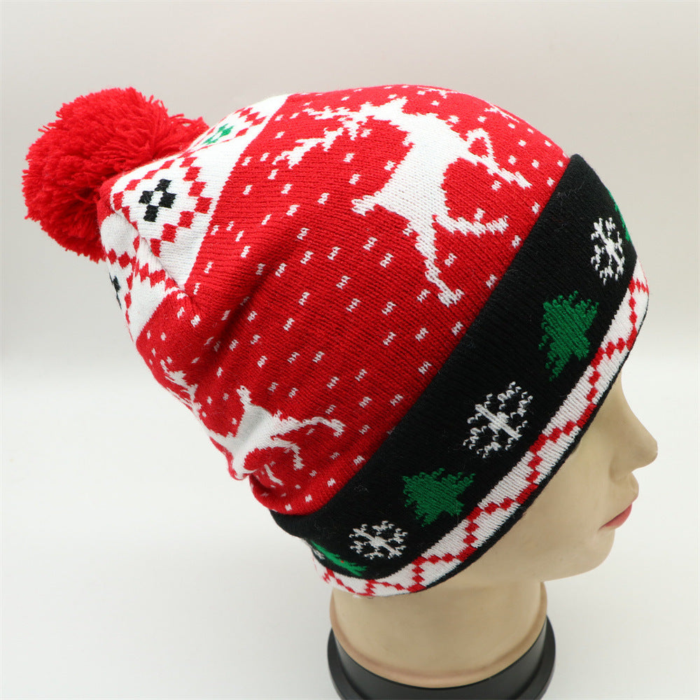 Cozy Christmas Jacquard Knit Beanie | Warm Winter Hat Additional Image 10
