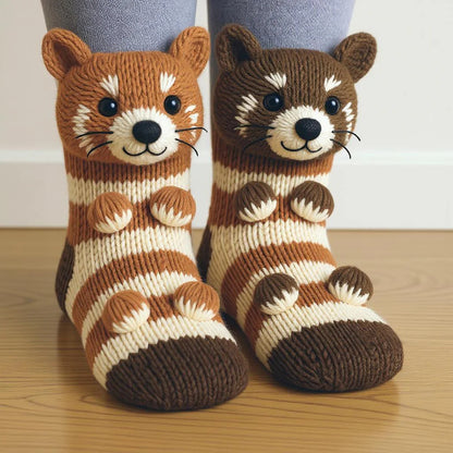 Cozy Critter Animal Socks - Fun & Comfy Footwear Additional Image 10