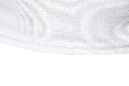 Men's Fawn Embroidered V-Neck Polo Shirt Additional Image 10