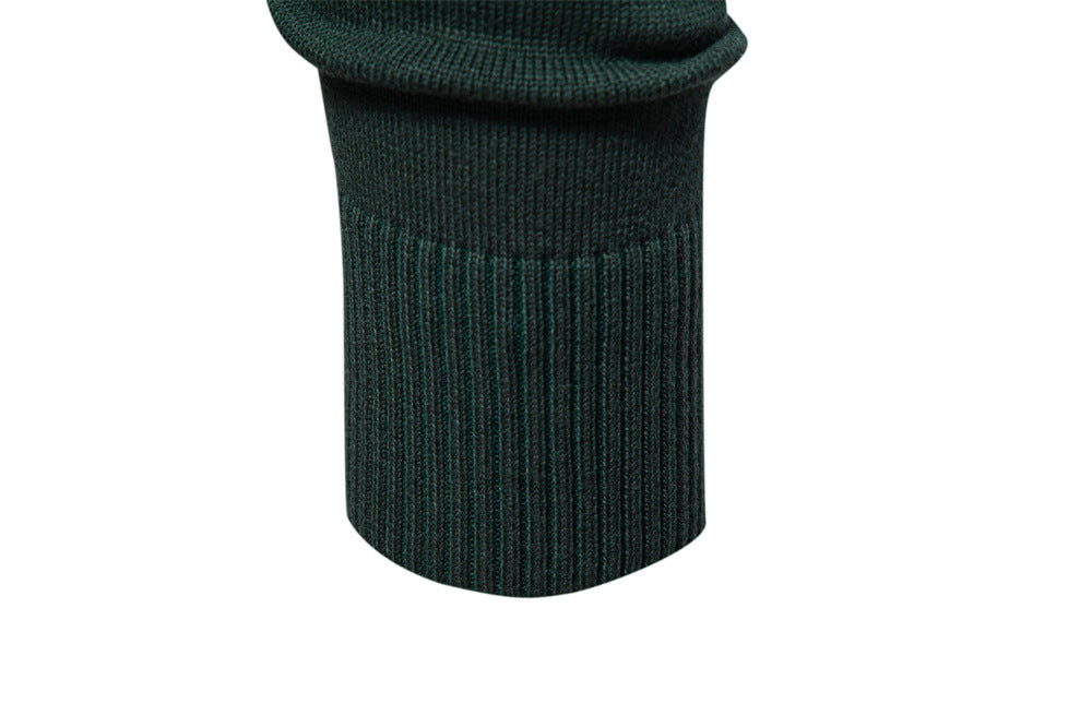 Men's Slim Fit Cotton Half-Zip Sweater Additional Image 10