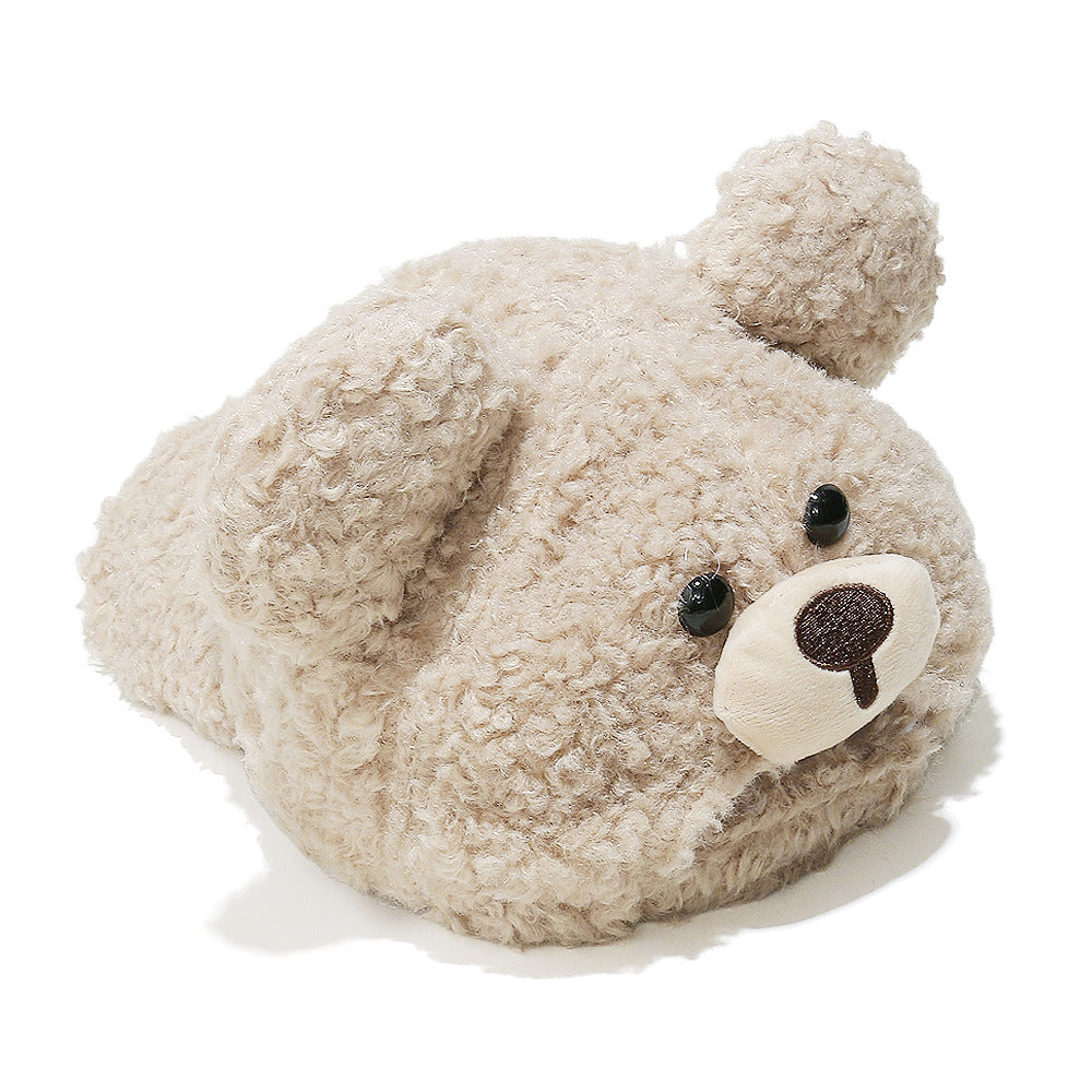 Cute Bear Ear Fleece Baseball Cap - Winter Warmth Additional Image 10