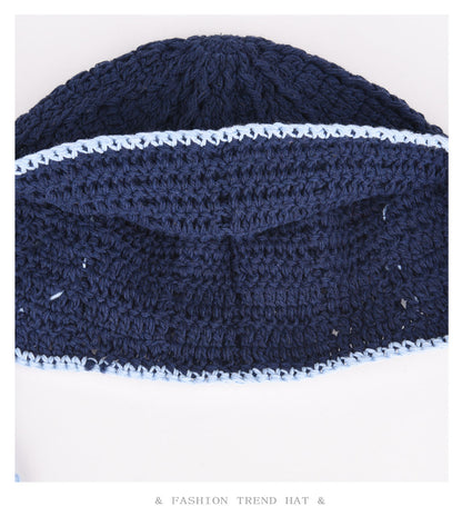 Hand-Knit Floral Beret: Cozy Retro Winter Hat Additional Image 10