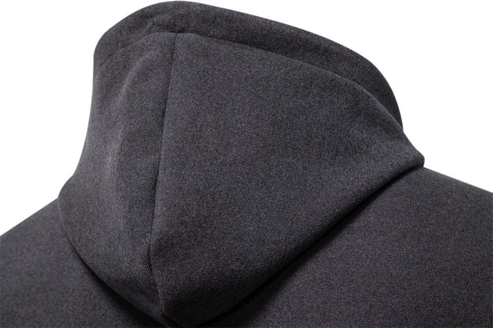 Men's Fleece-Lined Hoodie: Smart & Cozy Business Casual Additional Image 10