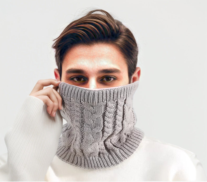 Cozy Fleece-Lined Cable Knit Neck Gaiter Additional Image 10