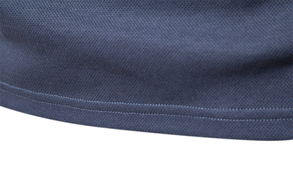 Men's Washed Lapel Polo: Soft Comfort & Casual Style Additional Image 10