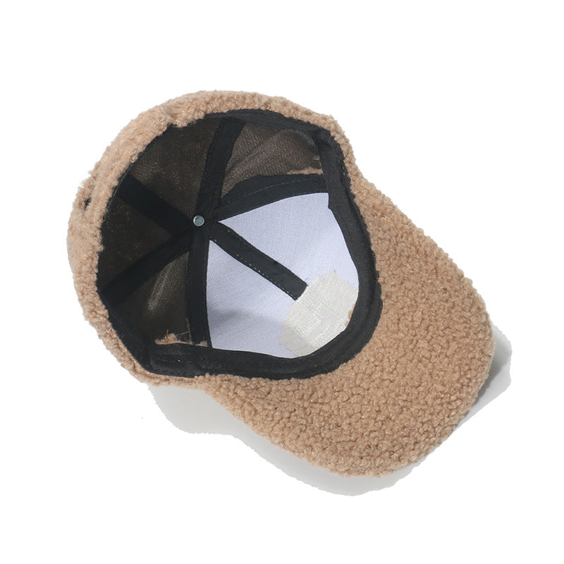 C-Logo Lamb Velvet Baseball Cap Additional Image 10