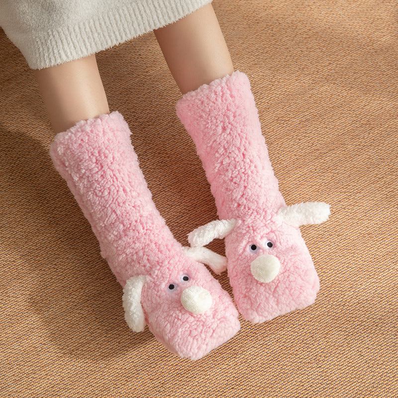 Cozy Fleece Snow Socks for Adults - Non-Slip & Warm Additional Image 10