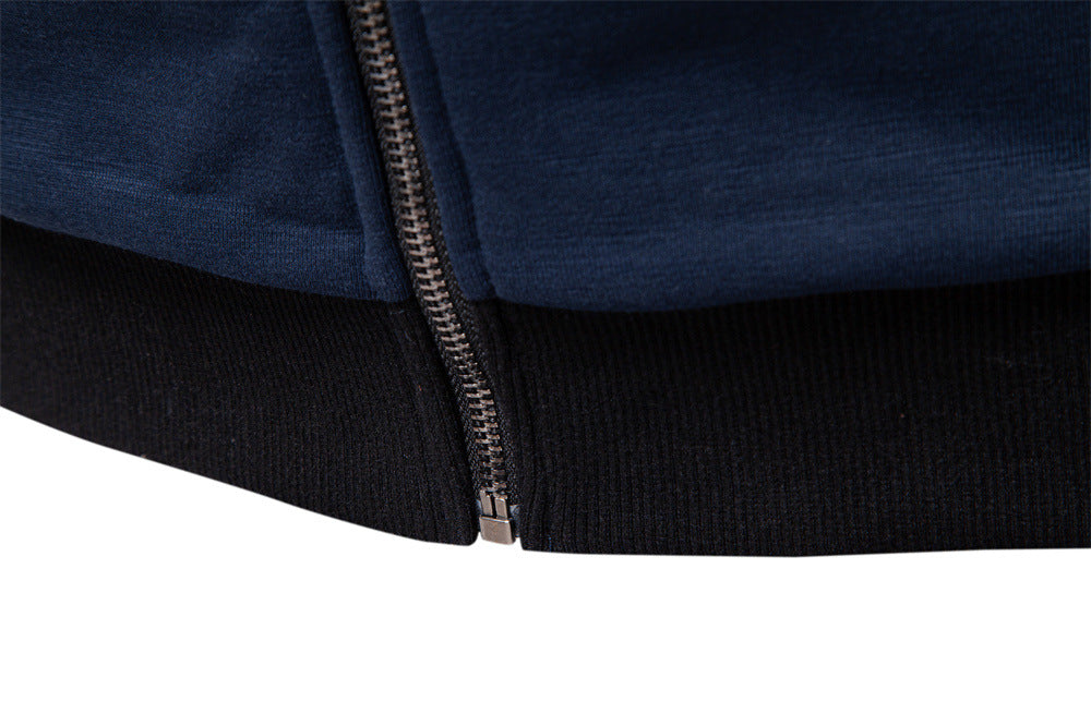 Men's Smart Casual Bomber Jacket - Fall/Winter Style Additional Image 10