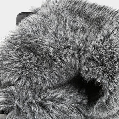 Luxury Leather Ushanka Hat - Women's Ski & Winter Style Additional Image 10