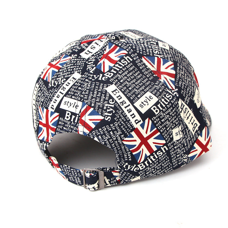 Patriotic Baseball Cap: UK & USA Flag Style Additional Image 10