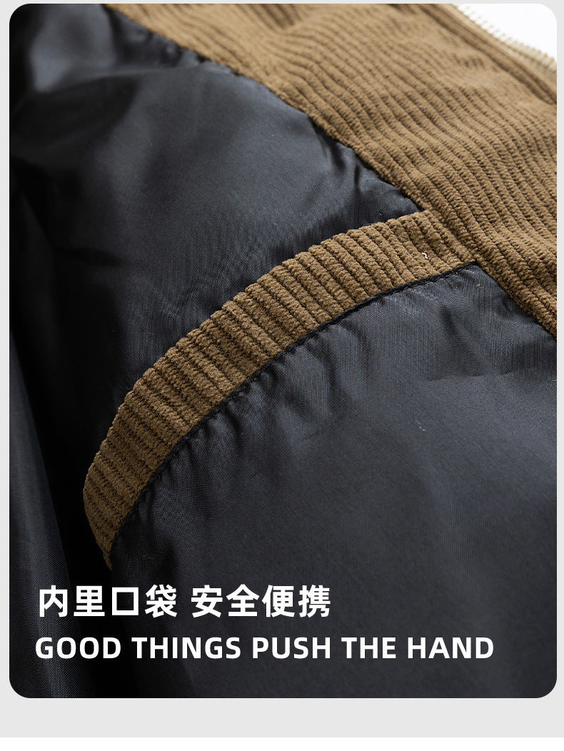 Men's Fleece-Lined Winter Jacket - Warm & Stylish Additional Image 10