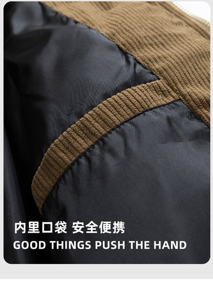 Men's Fleece-Lined Winter Jacket - Warm & Stylish Additional Image 10