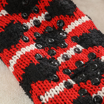 Cozy Velvet House Slippers: Warm Winter Floor Socks Additional Image 10