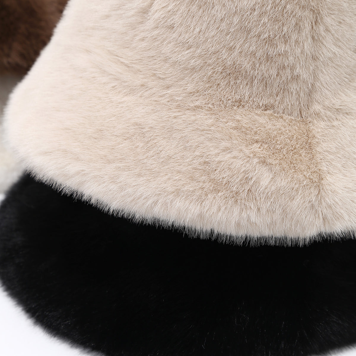 Cute Rabbit Ear Faux Fur Winter Hat Additional Image 1
