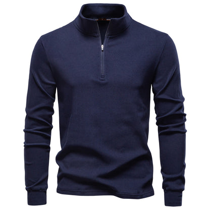 Men's Thermal Half-Zip Sweatshirt: Warm & Stylish Additional Image 1