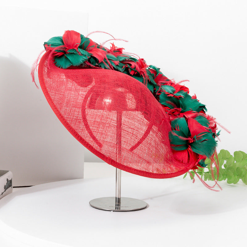 Stylish Red Vintage Philippines Hat for Parties Additional Image 1