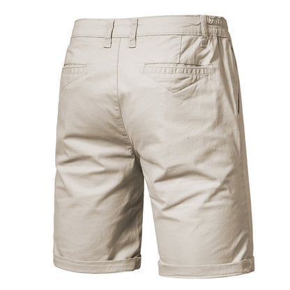 Men's Slim Fit Cotton Casual Shorts Additional Image 1