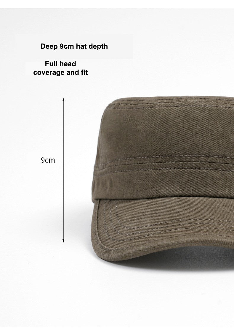 Stylish Cotton Baseball Cap with Star Design Additional Image 1