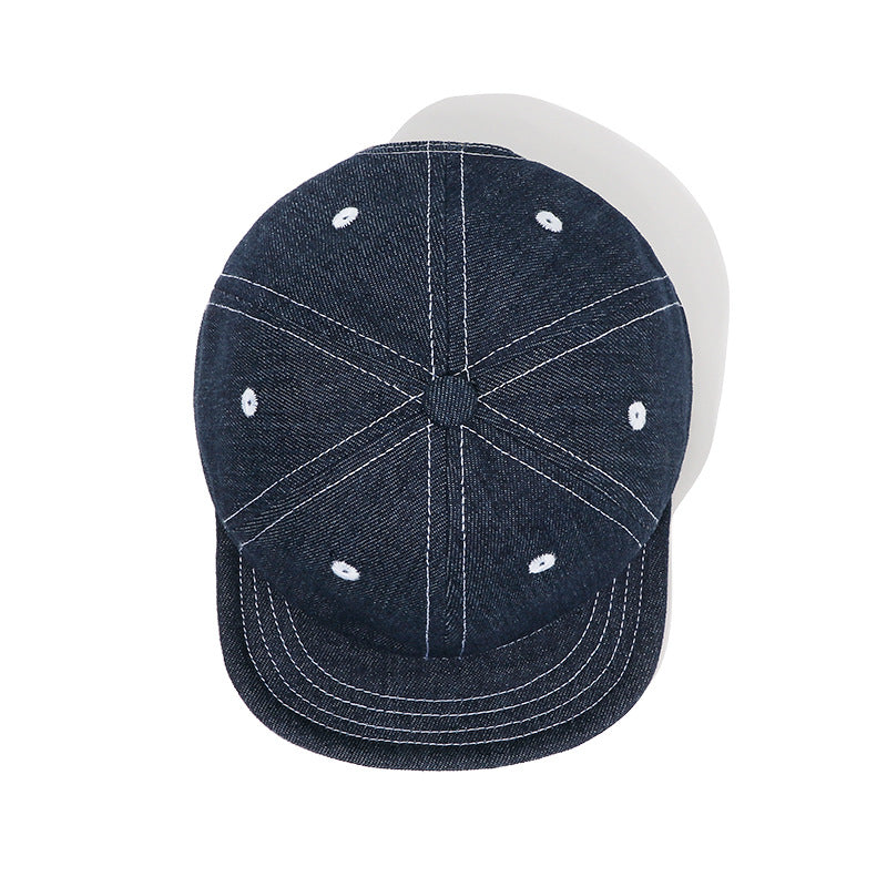 Kids Denim Baseball Cap - Spring/Autumn Sun Hat Additional Image 1