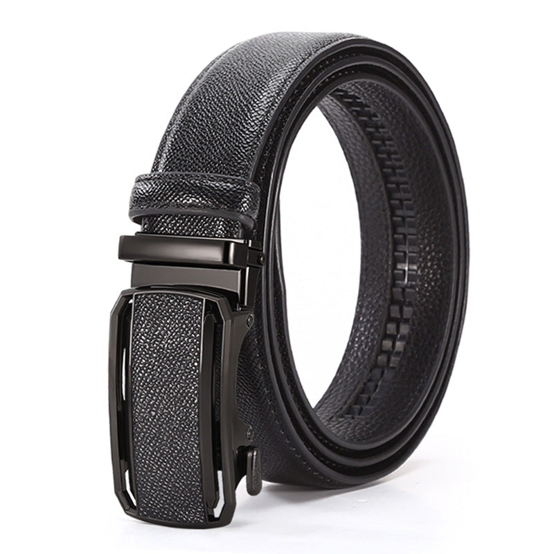 Men's Automatic Buckle Belt: Effortless Business Casual Additional Image 1