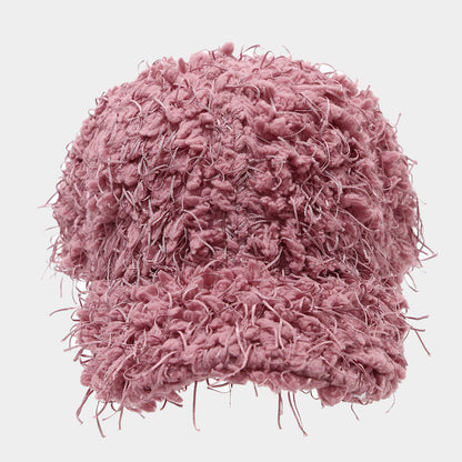 Plush Baseball Cap: Cozy Winter Warmth & Style Additional Image 1