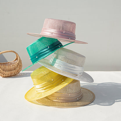 Stylish Summer Straw Hat for Women - Vintage Chic Additional Image 1
