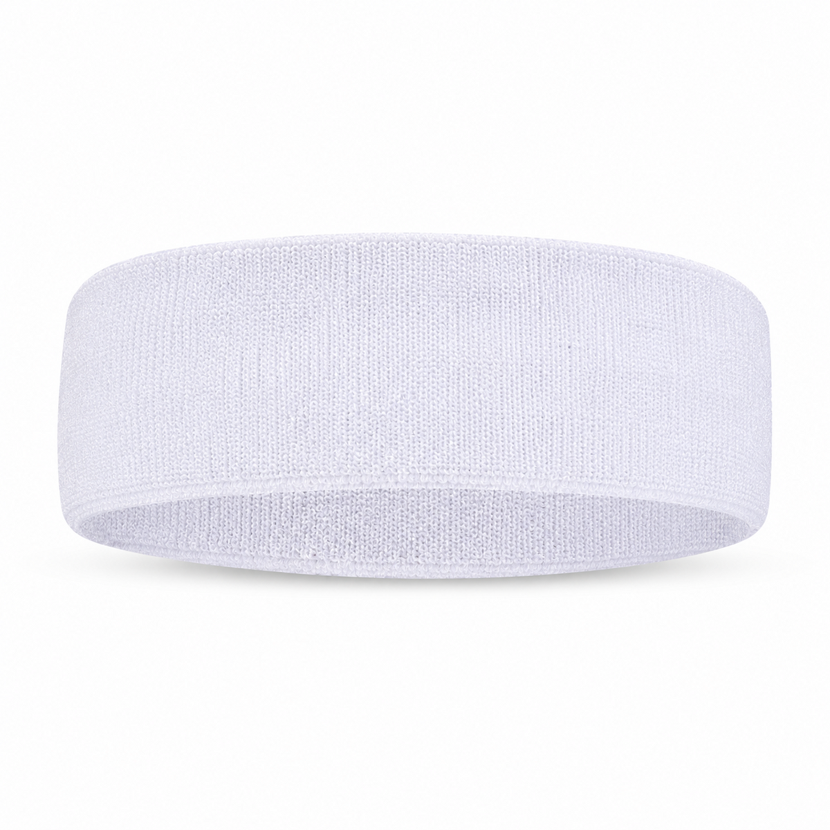 Premium Knitted Sports Headband for Sweat Control — studio product photo on white background