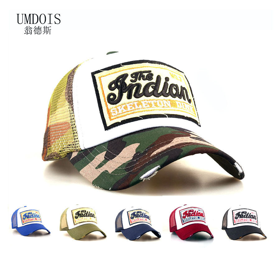 Trendy 3D Embroidered Indian Baseball Cap Additional Image 1