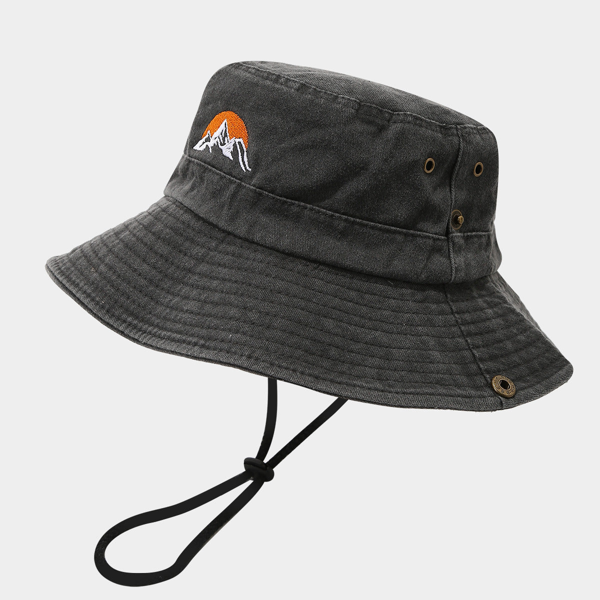 Embroidered Sun Hat for Hiking & Fishing Additional Image 1