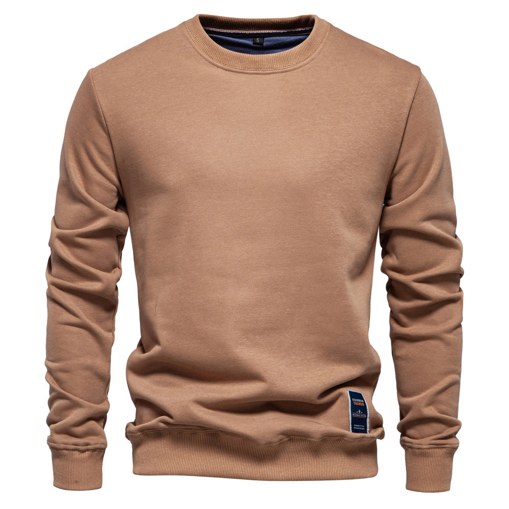 Men's Loose Knit Sweater: Casual Autumn Comfort Additional Image 1