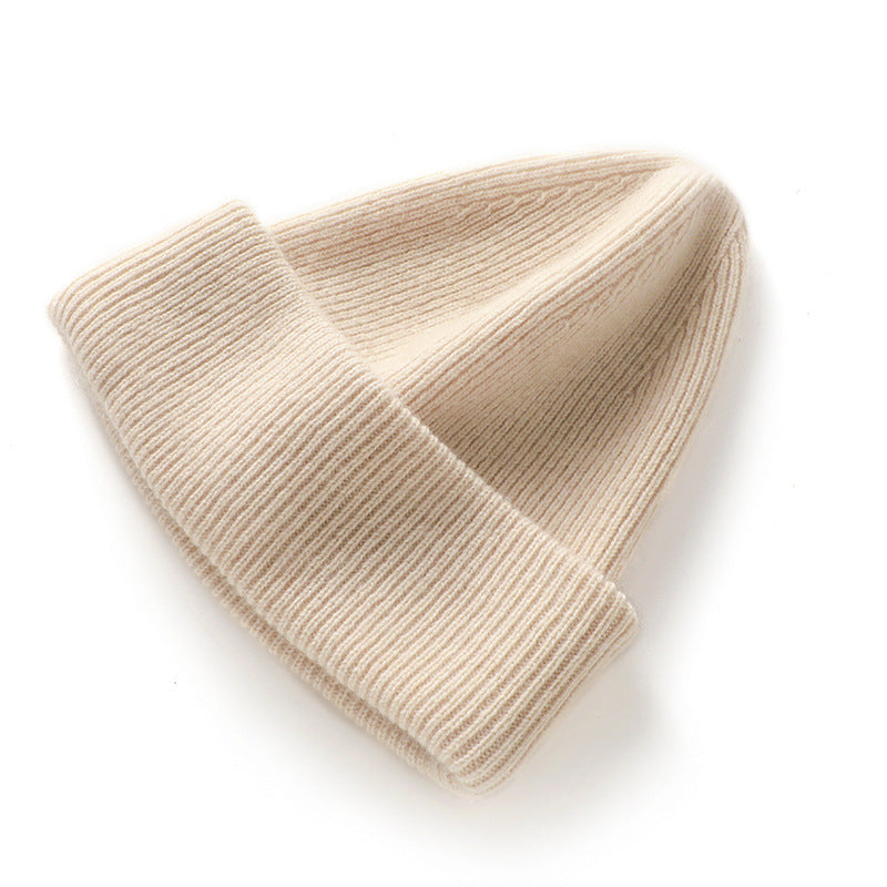 Cozy Cashmere Knit Beanie: Luxury Warm Winter Hat Additional Image 1