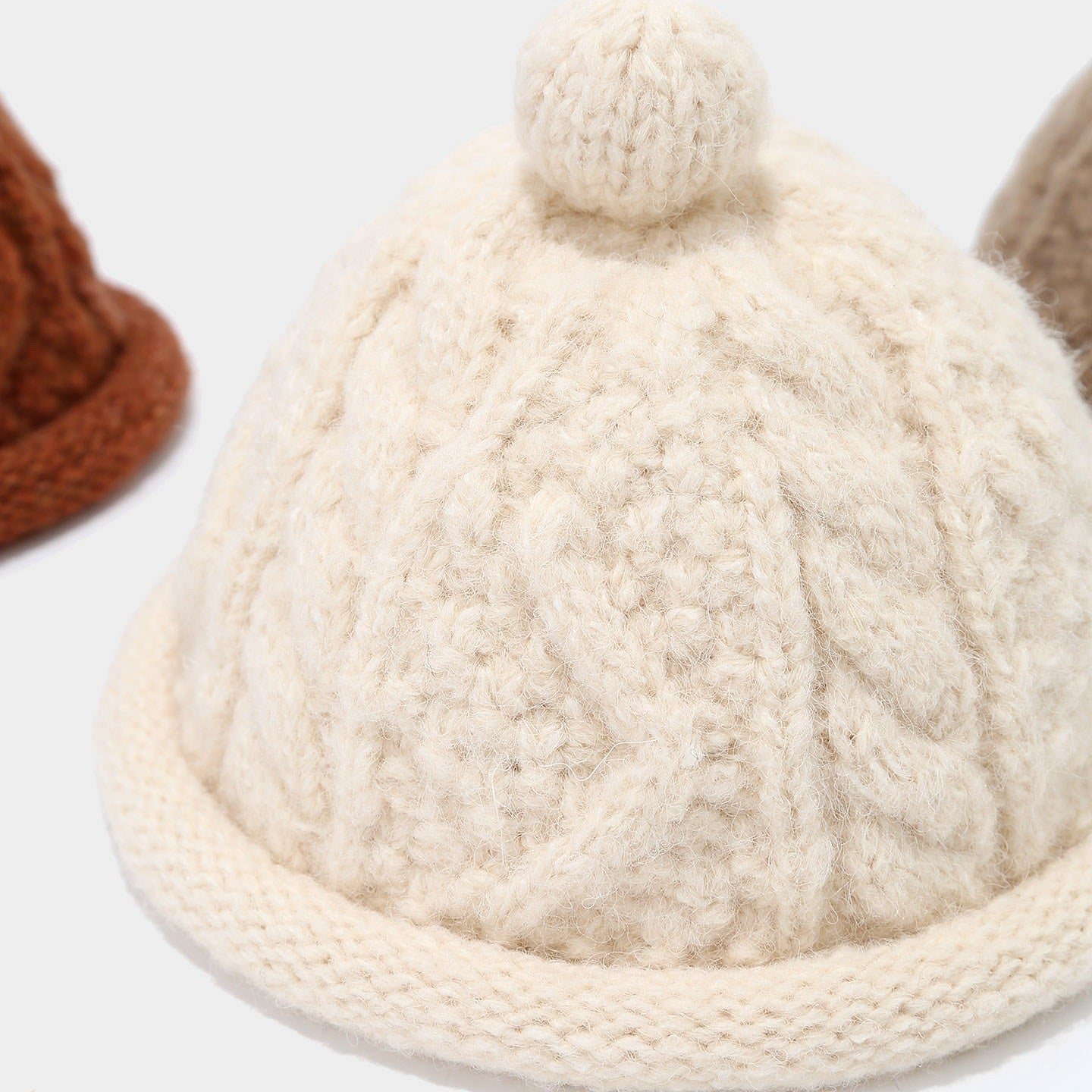 Retro Knit "Landlord" Hat - Cozy Winter Style Additional Image 1