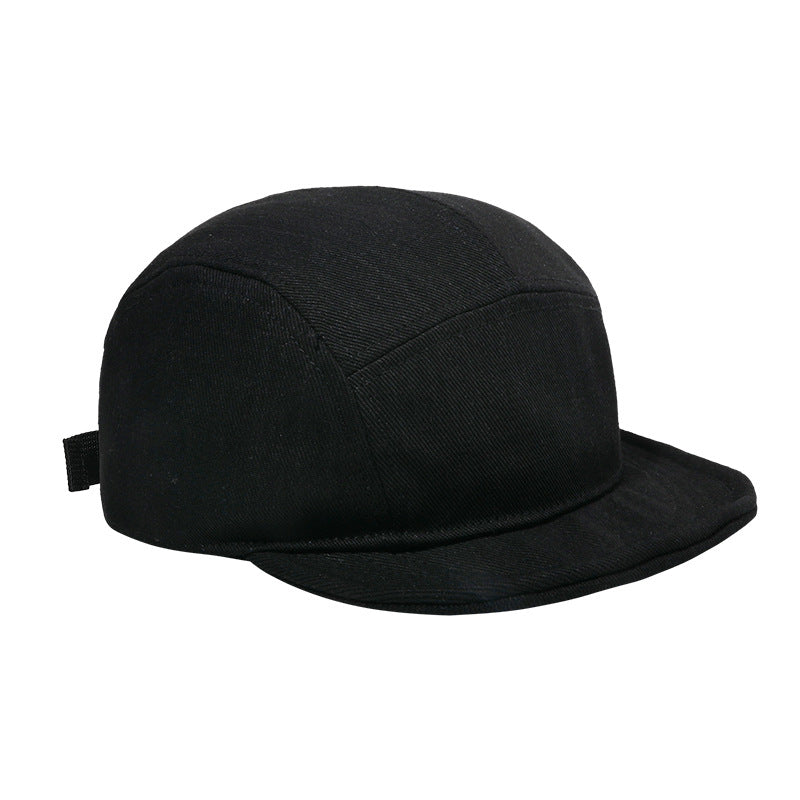 Retro Washed Denim Baseball Cap - Short Brim Additional Image 1