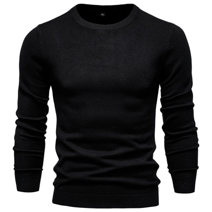 Men's Thick Knit Slim Fit Sweater Additional Image 1
