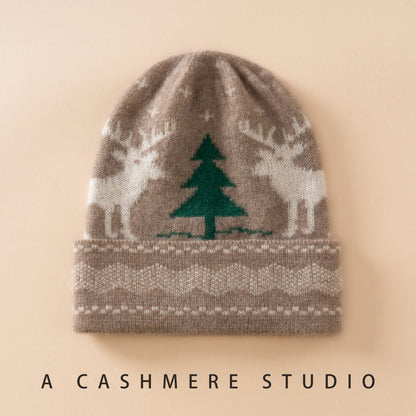 Pure Cashmere Kids Christmas Beanie Additional Image 1