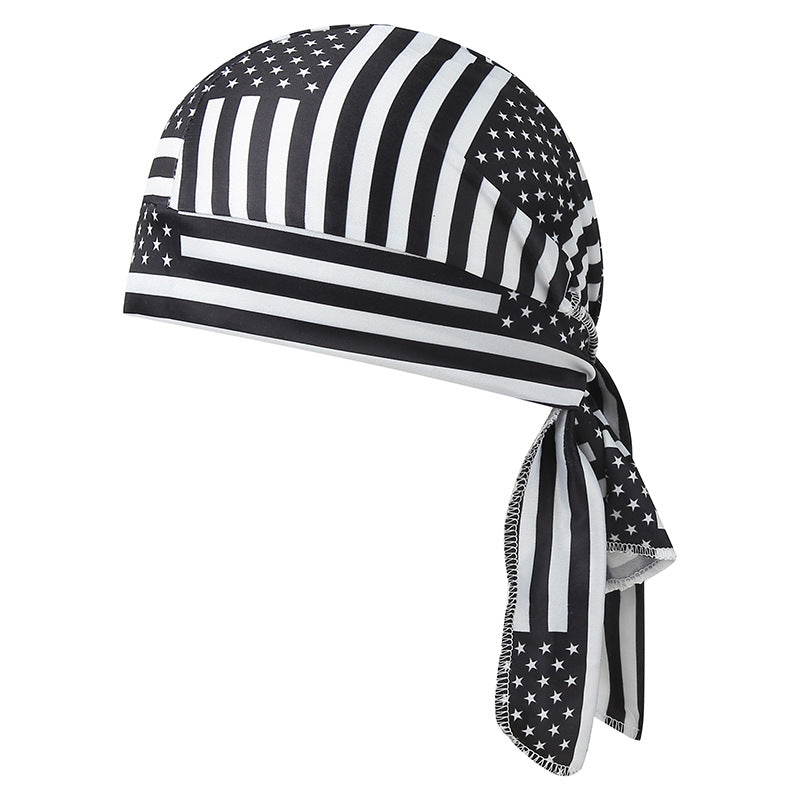 American Flag Pirate Hat for Outdoor Adventures Additional Image 1
