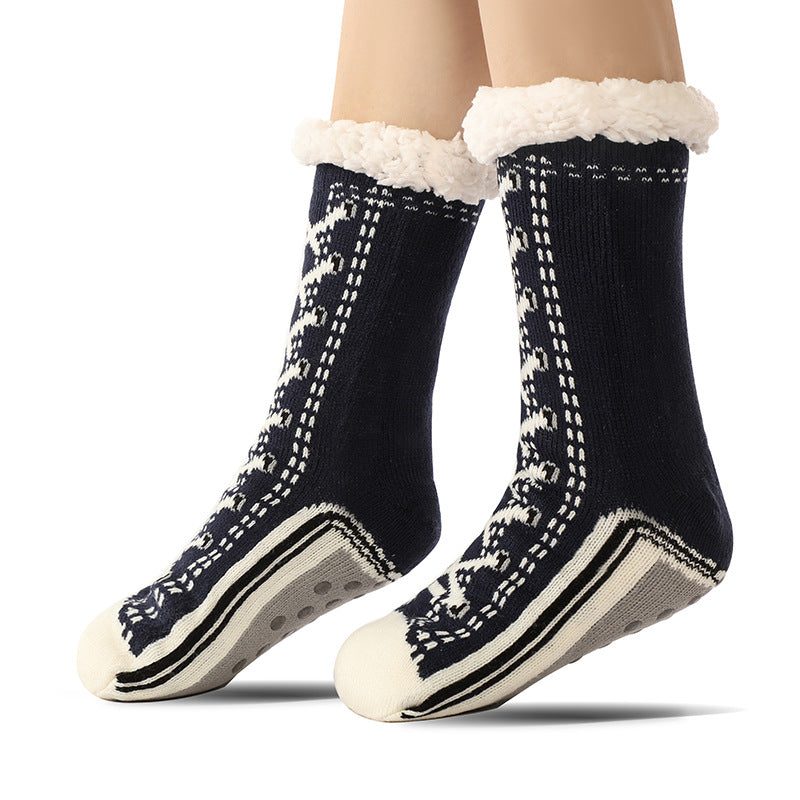 Ultra-Thick Fleece Lined Cozy Socks for Women Additional Image 1