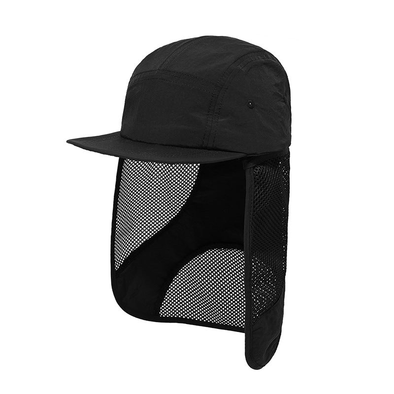 Detachable Brim Quick-Dry Waterproof Baseball Cap Additional Image 1