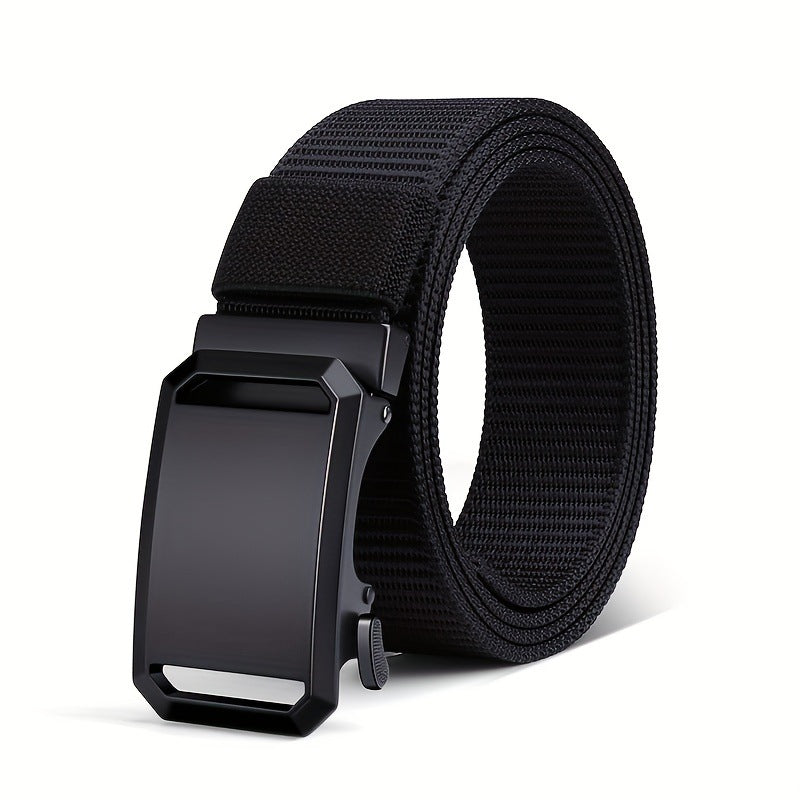 Durable Tactical Nylon Belt with Auto-Lock Buckle Additional Image 1