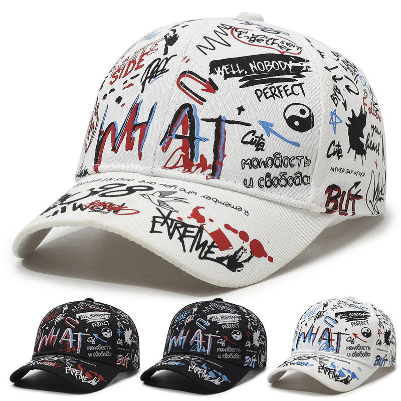 Trendy Graffiti Baseball Cap for Men & Women Additional Image 1