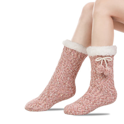 Cozy Chenille Non-Slip Floor Socks Additional Image 1
