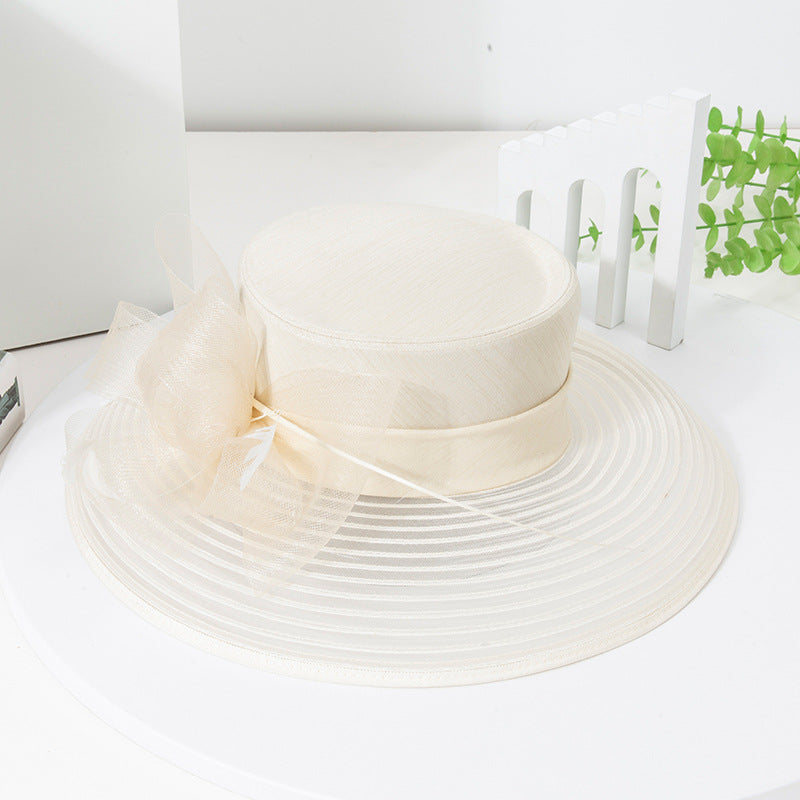 Elegant Vintage Wide Brim Sun Hat for Women Additional Image 1